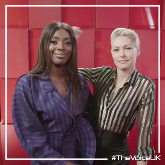 Emma Willis and AJ Odudu's Monday Motivation (The Voice UK 2020)