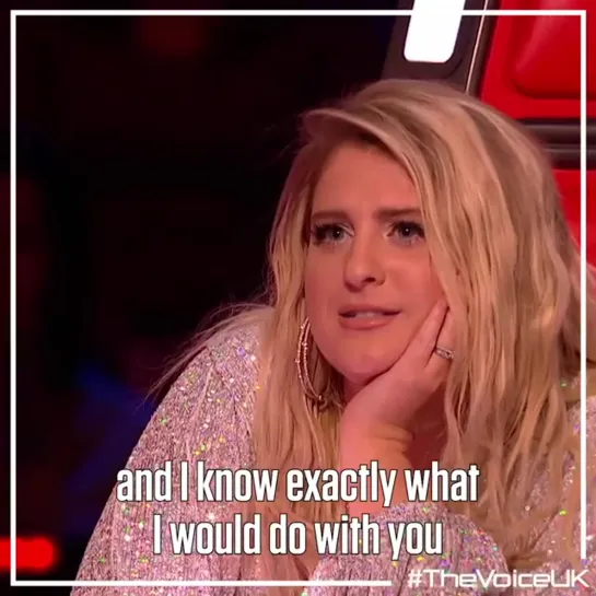 Meghan woos a new singer to her team... (The Voice UK 2020)