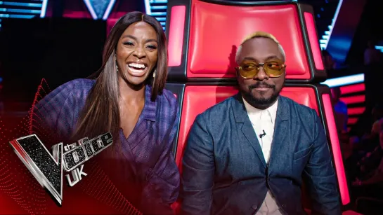 AJ Odudu Chats With Will & Meghan in the Studio at The Blind Auditions (The Voice UK 2020)