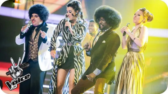 will.i.am, Sheena, Vikesh & Lucy - That's The Way (I Like It)/ Get Down Tonight (The Voice UK 2015)