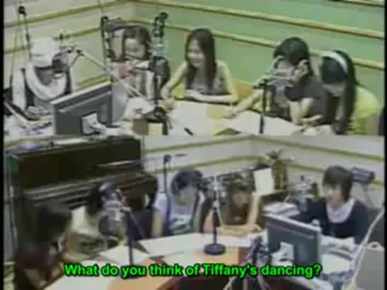 SNSD talk about Tiffany