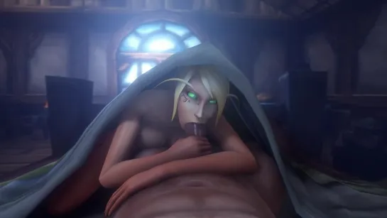 Alori Blood Elf (sneaky, rule64, wow, worldofwarcraft, 3d hentai, BJ)