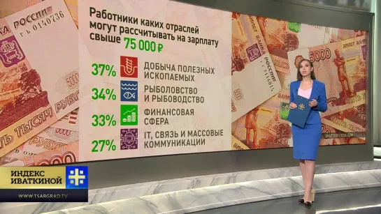 Бедная Россия: лишь 12% населения может похвастаться зарплатой в 75 тысяч рублей