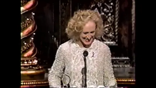 Glenn Close wins 1995 Tony Award for Best Actress in a Musical