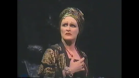 Glenn Close in the original Broadway production of Sunset back in 1994.♪ With One Look