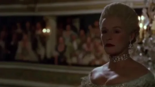 Glenn Close as the Marquise de Merteuil in 1988 film "Dangerous Liaisons"