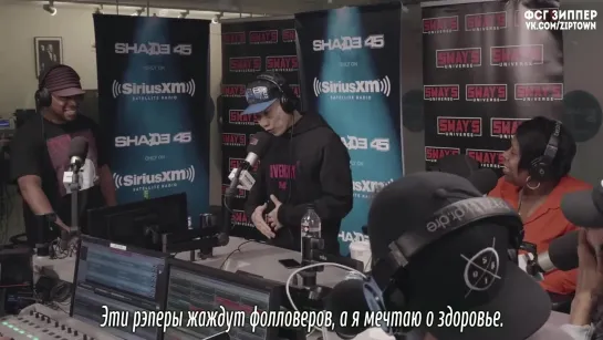 Jay Park - зафристайлил на Sway in the Morning [рус.саб]