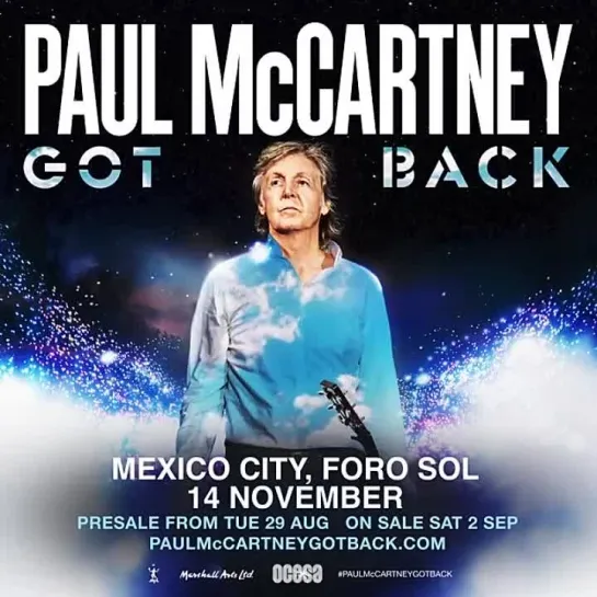 PAUL McCARTNEY GOT BACK - MEXICO 2023