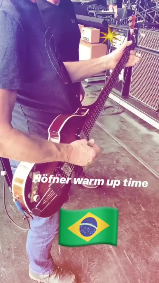 Hofner warm up time