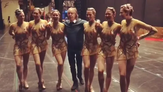 Paul McCartney & The Rockettes at Radio City Music Hall, Rockefeller Center in New York City