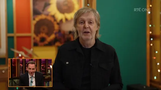 Message from Paul McCartney for Ryan Tubridy (26.005.2023) The Late Late Show [Paul McCartney, Wings и не только | Субтитры]