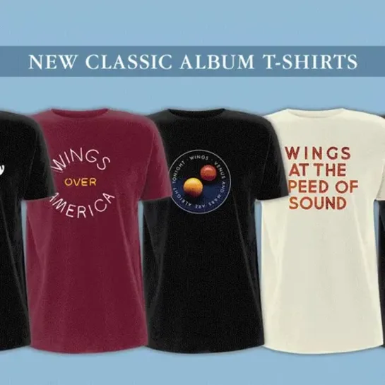 New Classic Album T-Shirts