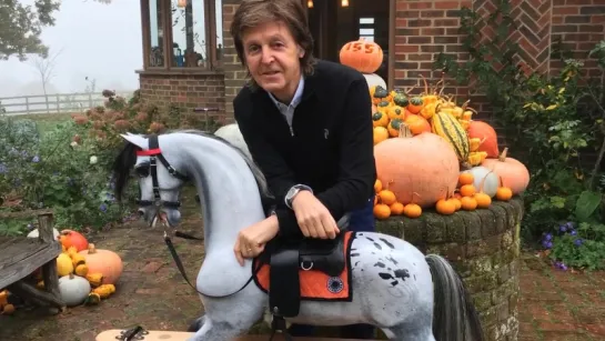 Ultimate Christmas Fair - signed rocking horse by Sir Paul McCartney