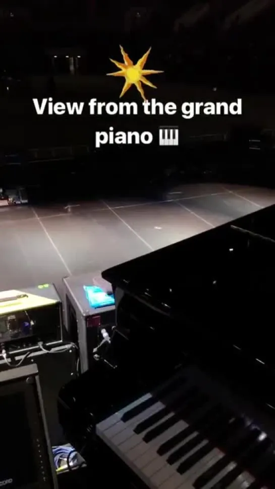 View from the grand piano