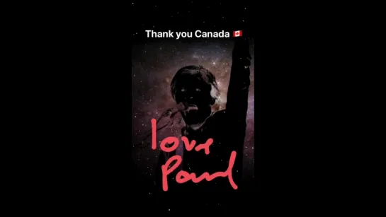 Thank you Canada