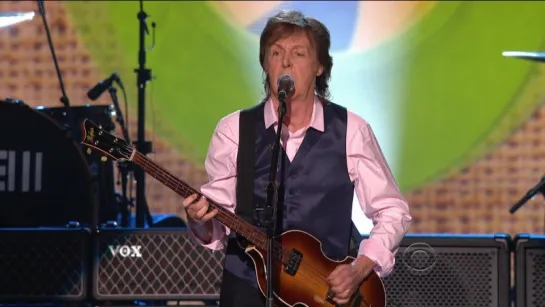 Paul McCartney – Grammy Salute to The Beatles (2014.01.27)