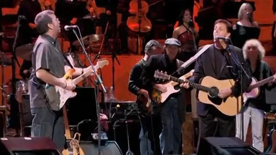 Paul McCartney & Eric Clapton - Something (Concert for George)