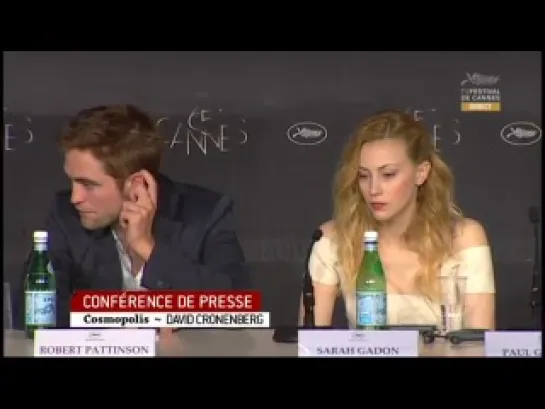 Press conference Cosmopolis 25.05.12