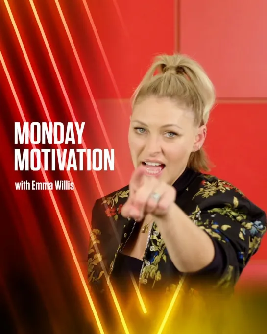 Monday Motivation with Emma Willis (The Voice UK 2021)