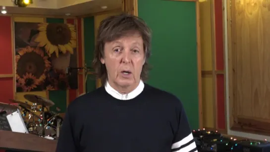 "When I'm 164" Sir Paul McCartney wishes GOSH a happy birthday and updates a Beatles classic