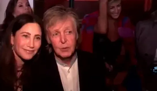 Paul McCartney at Paris Fashion Week at the Opéra Garnier in Paris, France