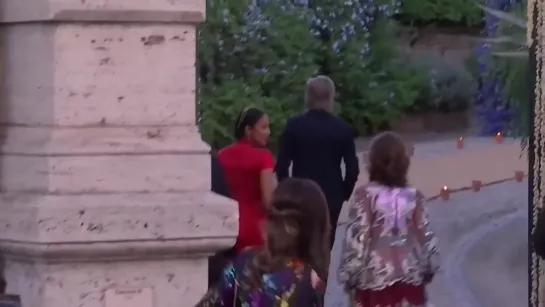 Paul McCartney and Nancy attended Misha Nonoo's wedding in Rome