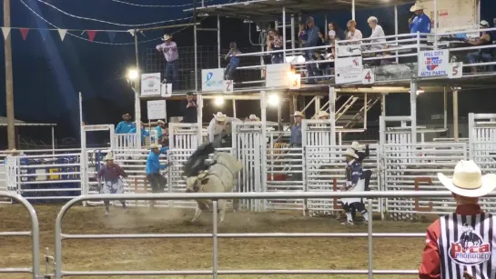 Bull Riding (3) Jayhawker Roundup Rodeo 2019