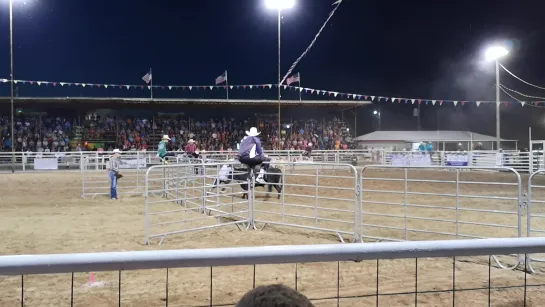 American Bull Fighting (1) Jayhawker Roundup Rodeo 2019