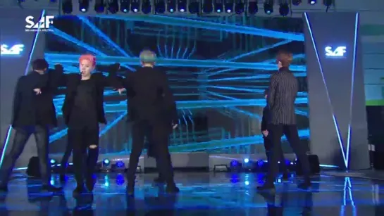 [VK][20161224] MONSTA X - 'Fighter' @ 2016 SAF BOOM UP SHOW (DAY 5)