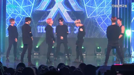 [VK][29.10.2016] MONSTA X MBC Fancam - ' Fighter' @ Music Core