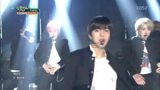 [VK][28.10.2016] MONSTA X - 'Fighter' @ Music Bank