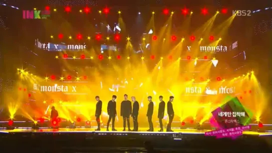 [VK][15.10.2016] MONSTA X - 'Stuck' + 'All in' @ INK K-POP 2016