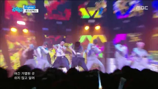 [VK][15.10.2016] MONSTA X - 'Be Quiet' + 'Fighter' @ Show Music Core