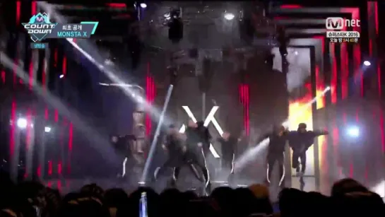 [VK][06.10.2016] Monsta X - 'Be Quiet' + 'Fighter' @ M!COUNTDOWN