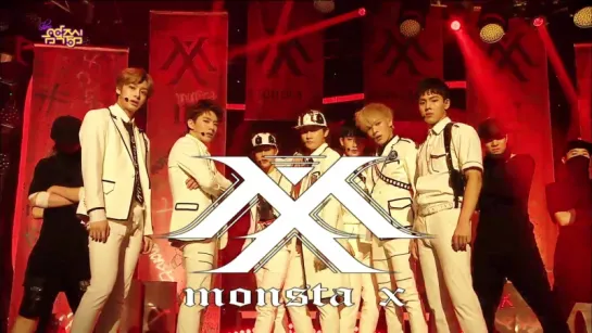 [VK] [23.05.15] MONSTA X - Trespass @ Music Core