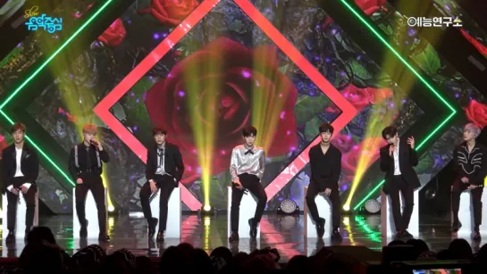 [VK][170513] MBC Fancam MONSTA X - 'Beautiful' (Acoustic ver.) @ Music Core