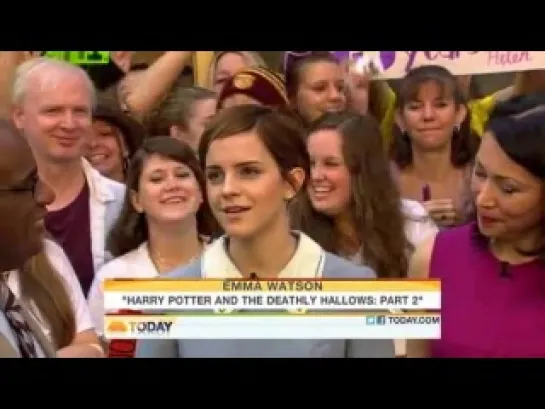 Emma Watson on Today show 11 07 2011.