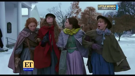 Emma Watson, Meryl Streep in First Look at Little Women Trailer (ET Exclusive)