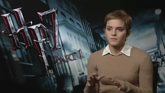 Emma Watson- Harry Potter and the Deathly Hallows Junket Interview