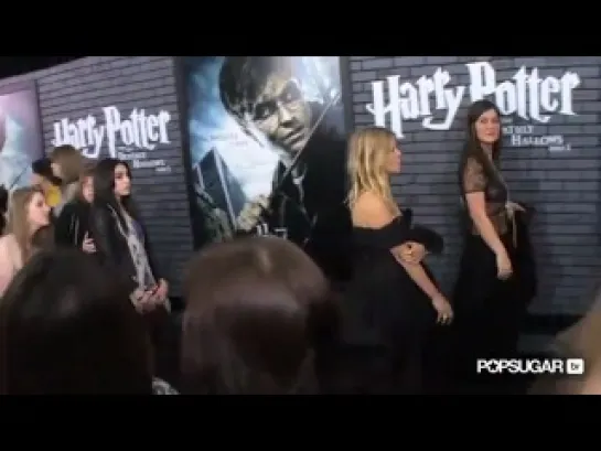 New York Premiere Junket - PopSugar - Harry Potter and the Deathly Hallows- Part 1