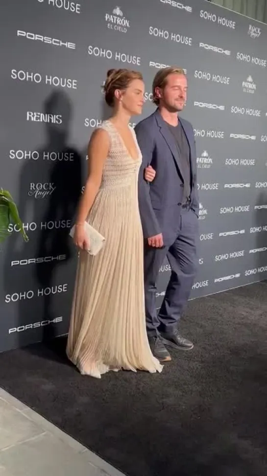 Emma Watson and Brother Alex Turn Heads at the Soho House Awards 2023 #shorts