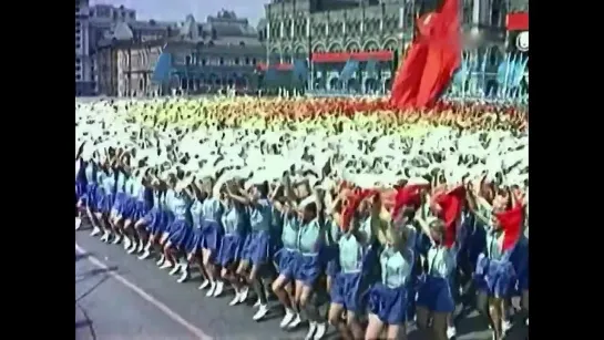 Всесоюзный парад физкультурников 1945 / Union parade of athletes on Red Square