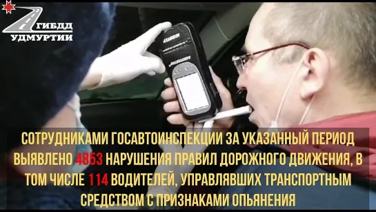 Состояние аварийности на территории Удмуртской Республики с 29 марта по 4 апреля 2021 года