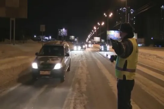 8.02.2019 В Ижевске проведены массовые проверки водителей (Удмуртия)