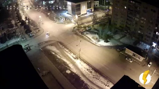 ДТП ул. Мира - Нариманова город Волжский 20.02.2015