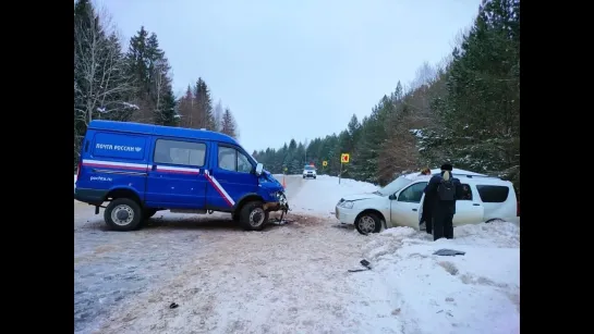 03.02.2023 ДТП на трассе Воткинск - Шаркан. 1 погиб.