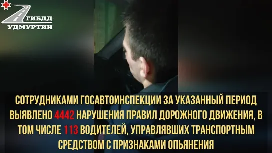 Состояние аварийности на территории Удмуртской Республики с 5 по 11 апреля 2021 года