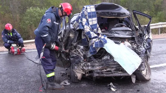 27.09.2019 ДТП Ижевск-Ува. 2 погибли (видео категории 18+)