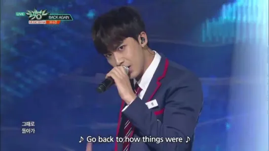 160715 KNK (크나큰) - Back Again @ Music Bank