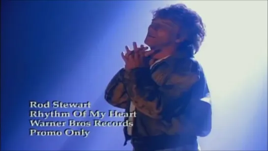 Rod Stewart - Rhythm of My Heart (Official Music video) © 1991